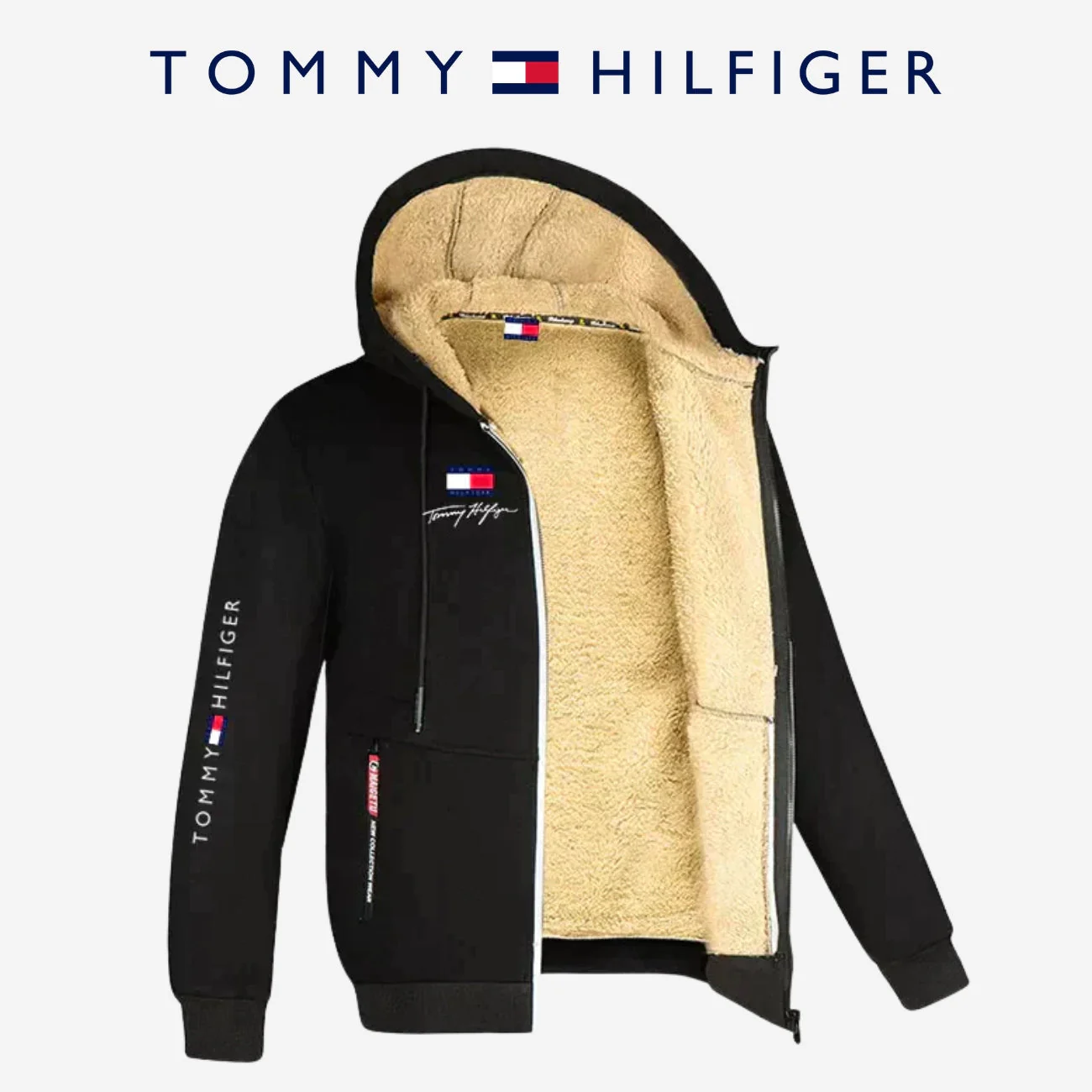 Fleece Lined Zip Hoodie ~ CLEARANCE SALE ~ - Image 2
