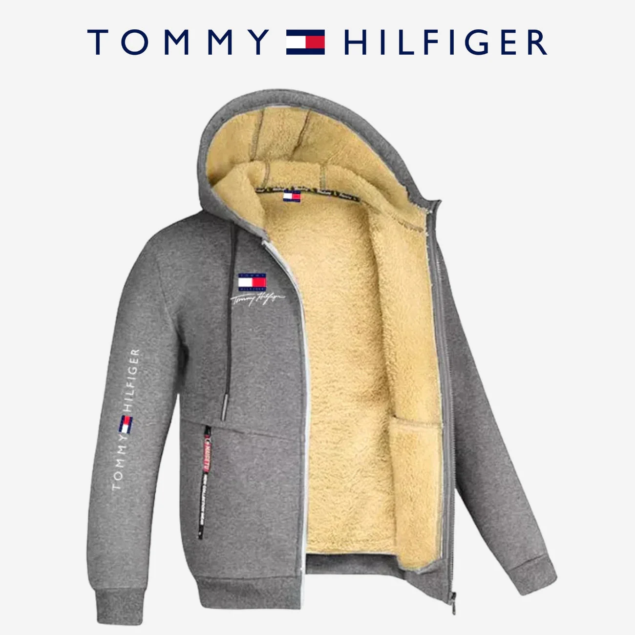 Fleece Lined Zip Hoodie ~ CLEARANCE SALE ~ - Image 4