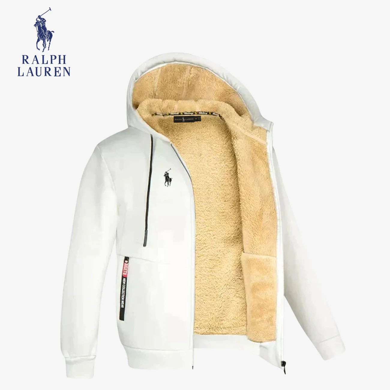 Fleece Lined Zip Hoodie || [CLEARANCE SALE] - Image 3