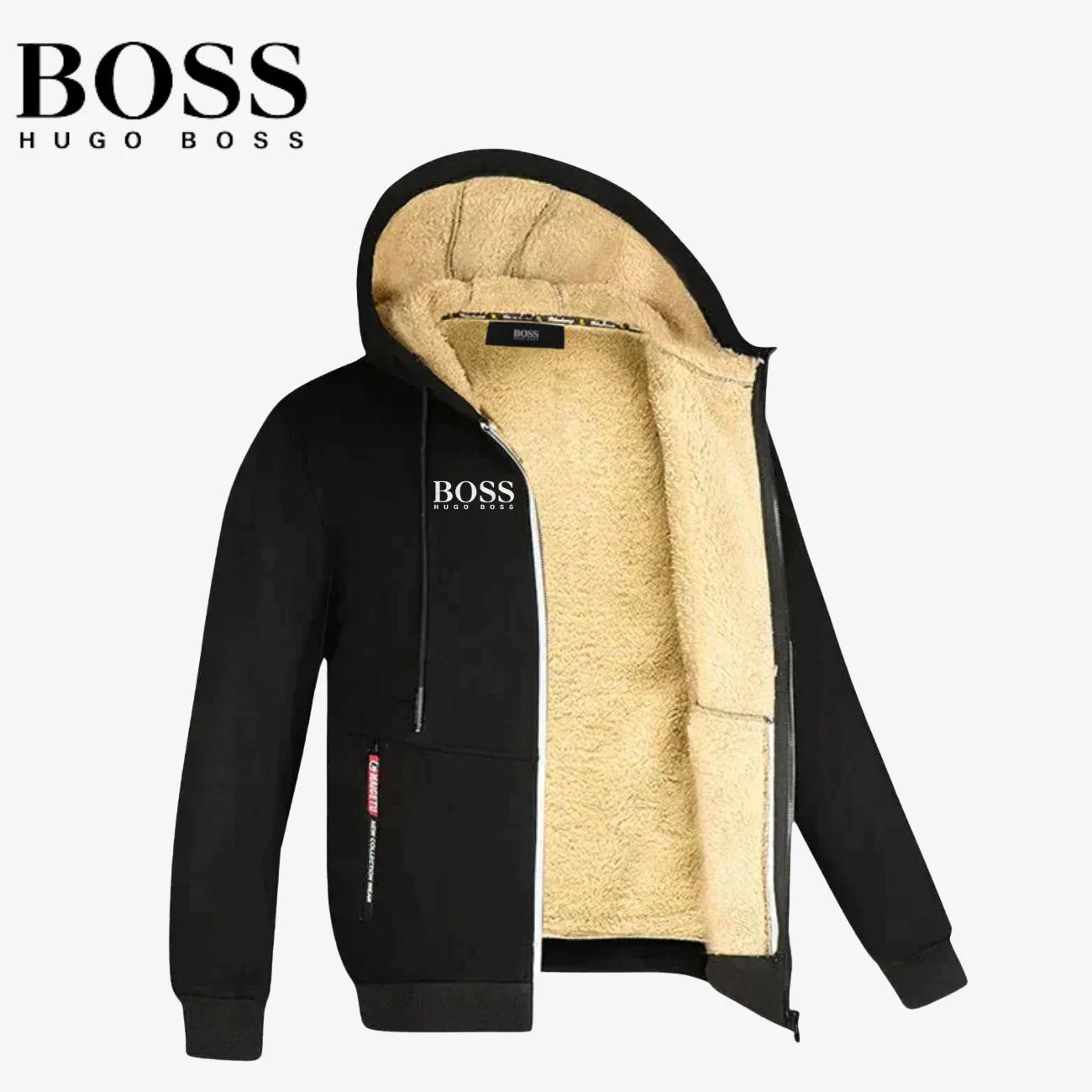 Fleece Lined Zip Hoodie || [CLEARANCE SALE] - Image 2