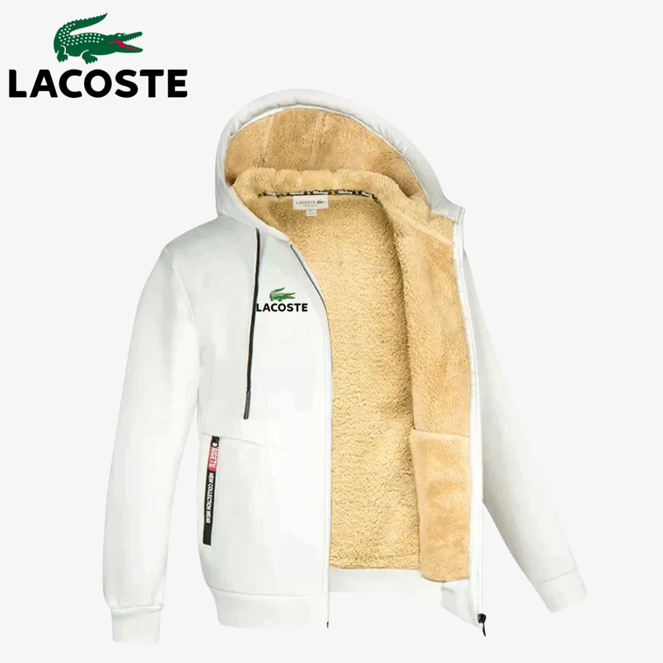 Fleece Lined Zip Hoodie || [CLEARANCE SALE] - Image 3