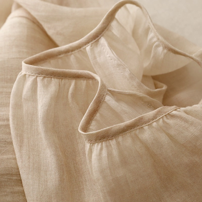 FLORA LINEN BLOUSE - Image 4