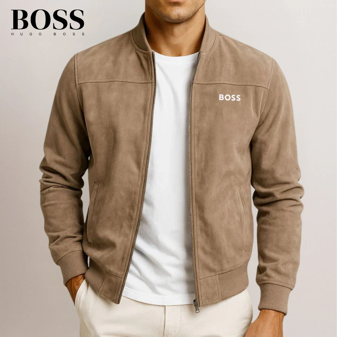 Casual Suede Jacket || CLEARANCE SALE