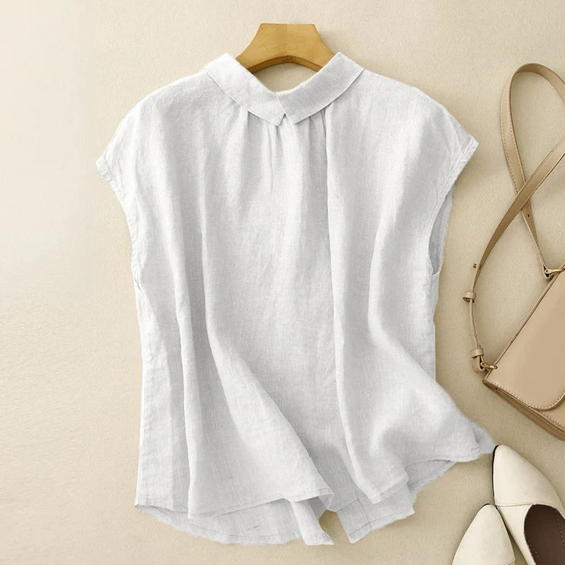 GILBERT LINEN BLOUSE - Image 4