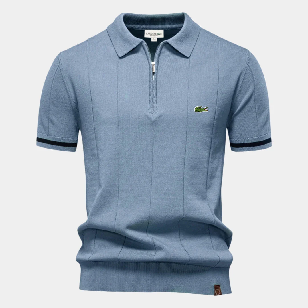 Half-Sleeve Zip Polo - CLEARANCE PRICE - Image 10