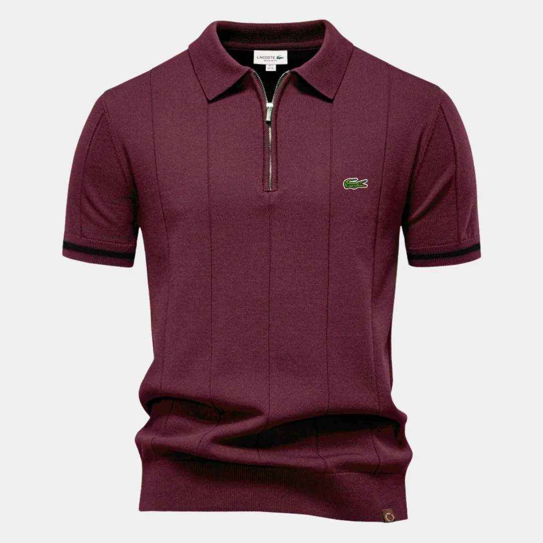 Half-Sleeve Zip Polo - CLEARANCE PRICE - Image 11