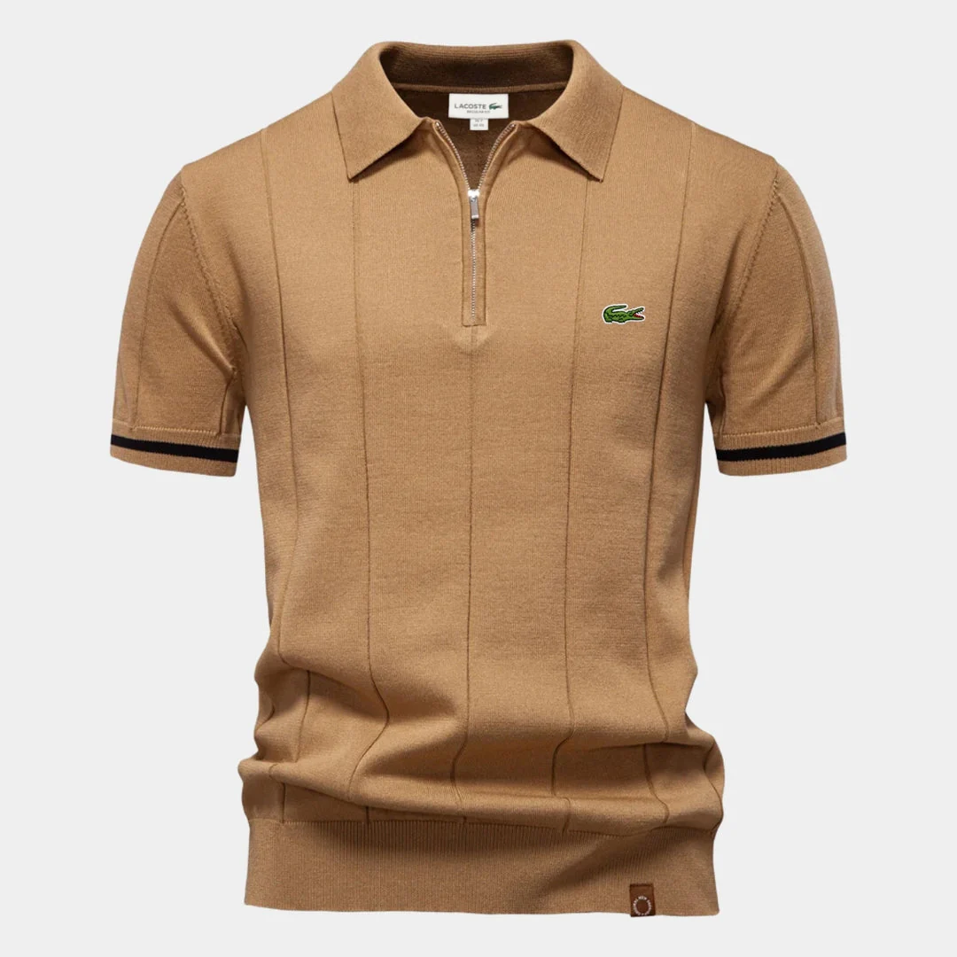 Half-Sleeve Zip Polo - CLEARANCE PRICE - Image 12