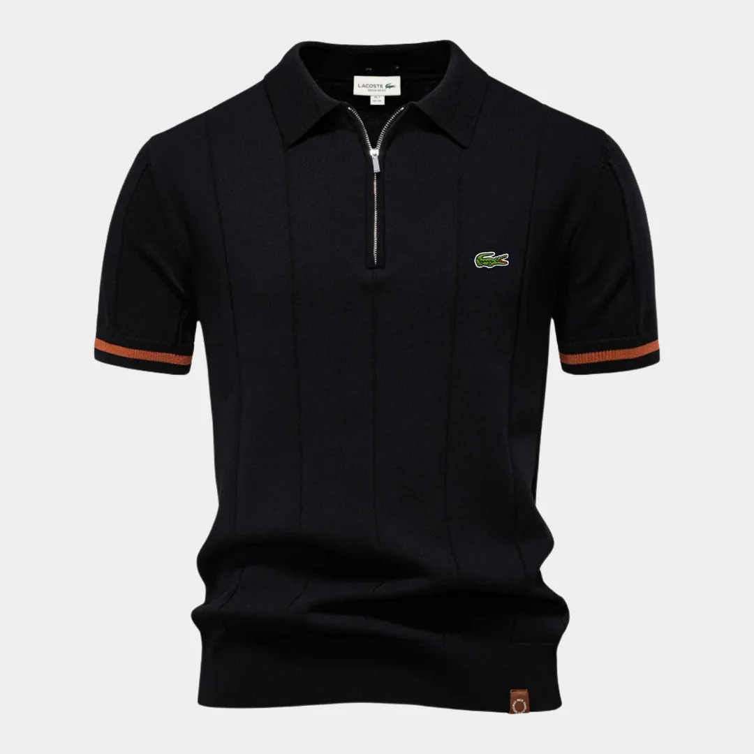 Half-Sleeve Zip Polo - CLEARANCE PRICE - Image 3
