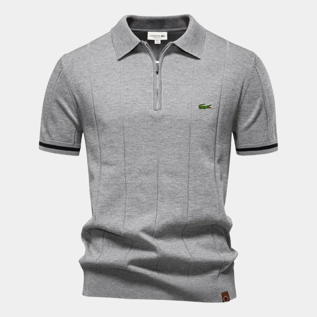 Half-Sleeve Zip Polo - CLEARANCE PRICE - Image 5