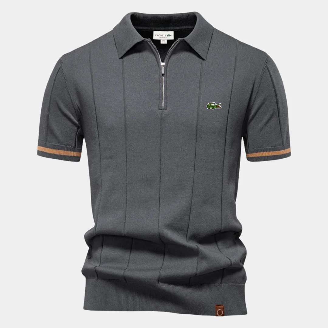 Half-Sleeve Zip Polo - CLEARANCE PRICE - Image 6