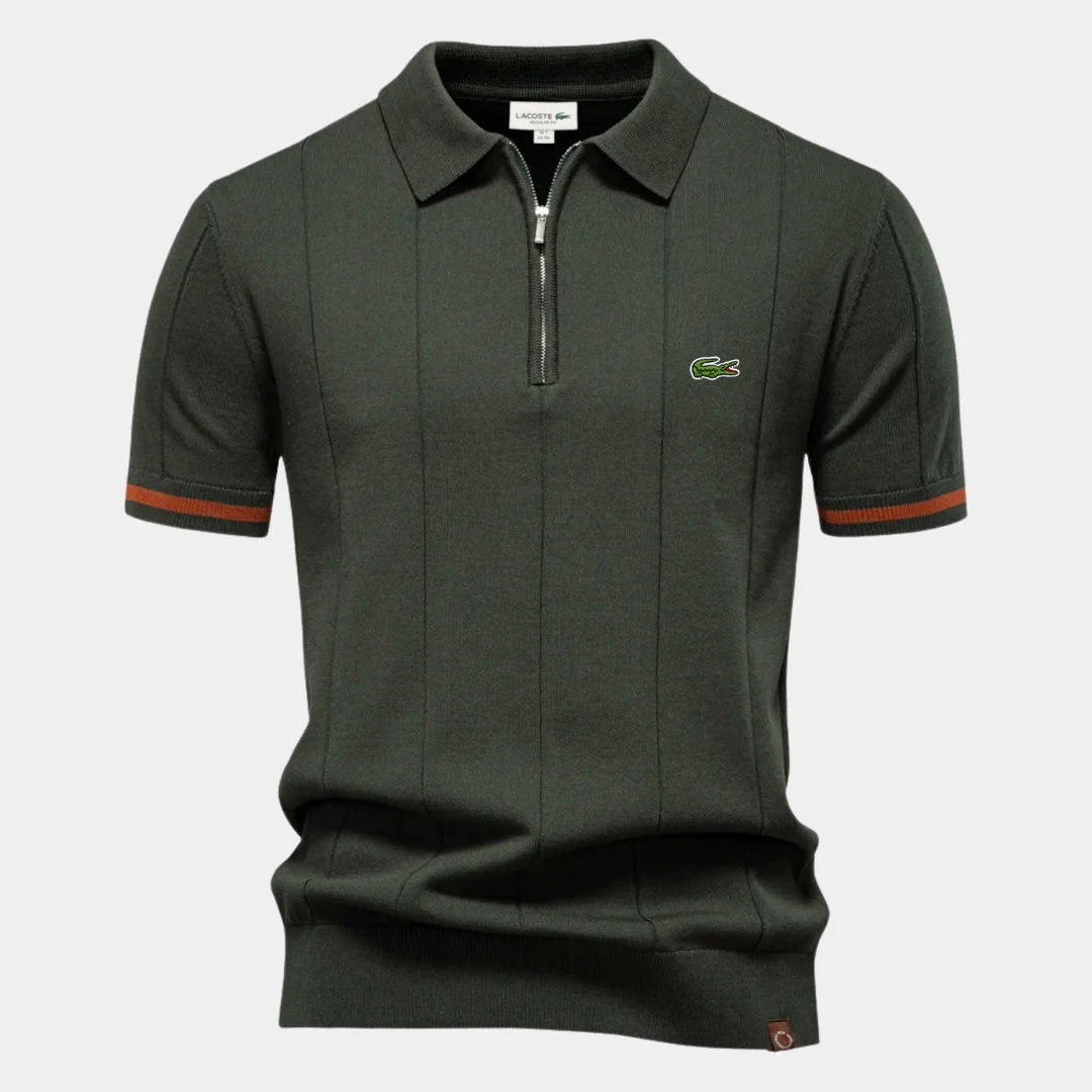 Half-Sleeve Zip Polo - CLEARANCE PRICE - Image 7