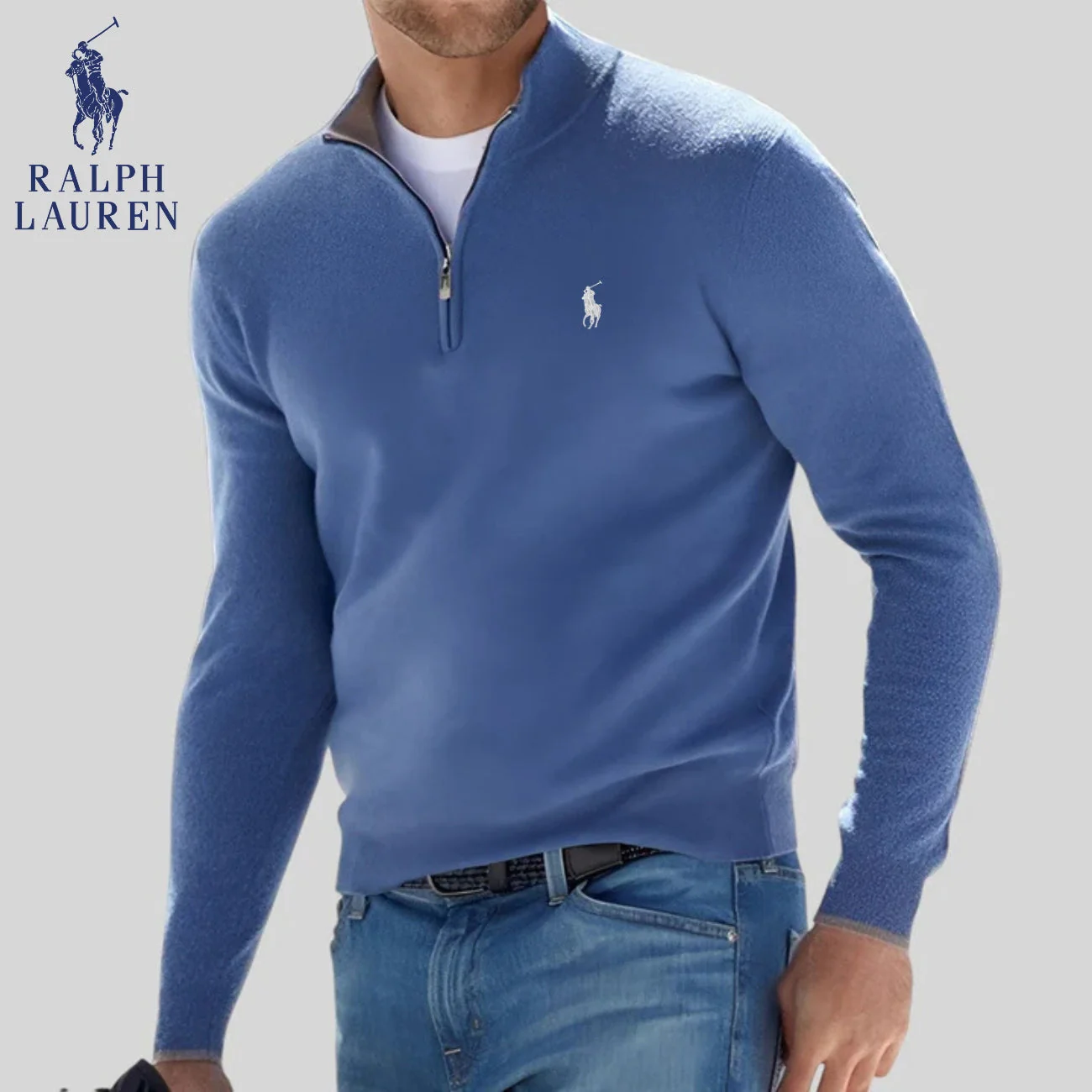 Half-Zipped Sweater || CLEARANCE SALE