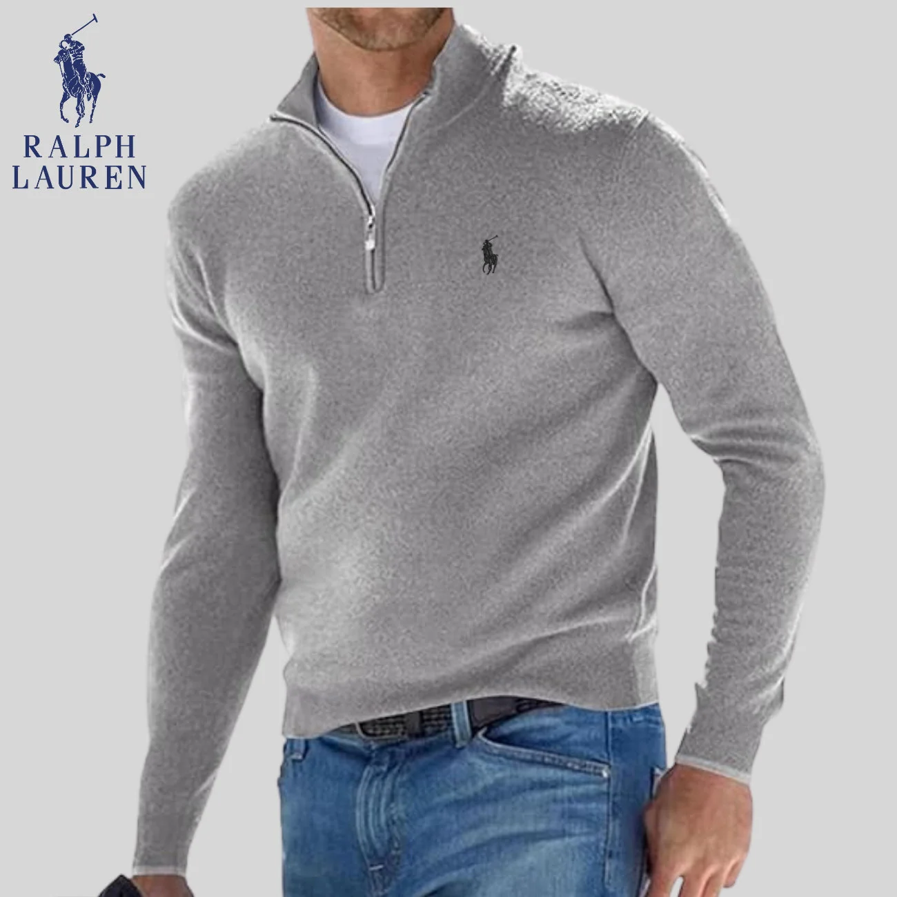 Half-Zipped Sweater || CLEARANCE SALE - Image 4