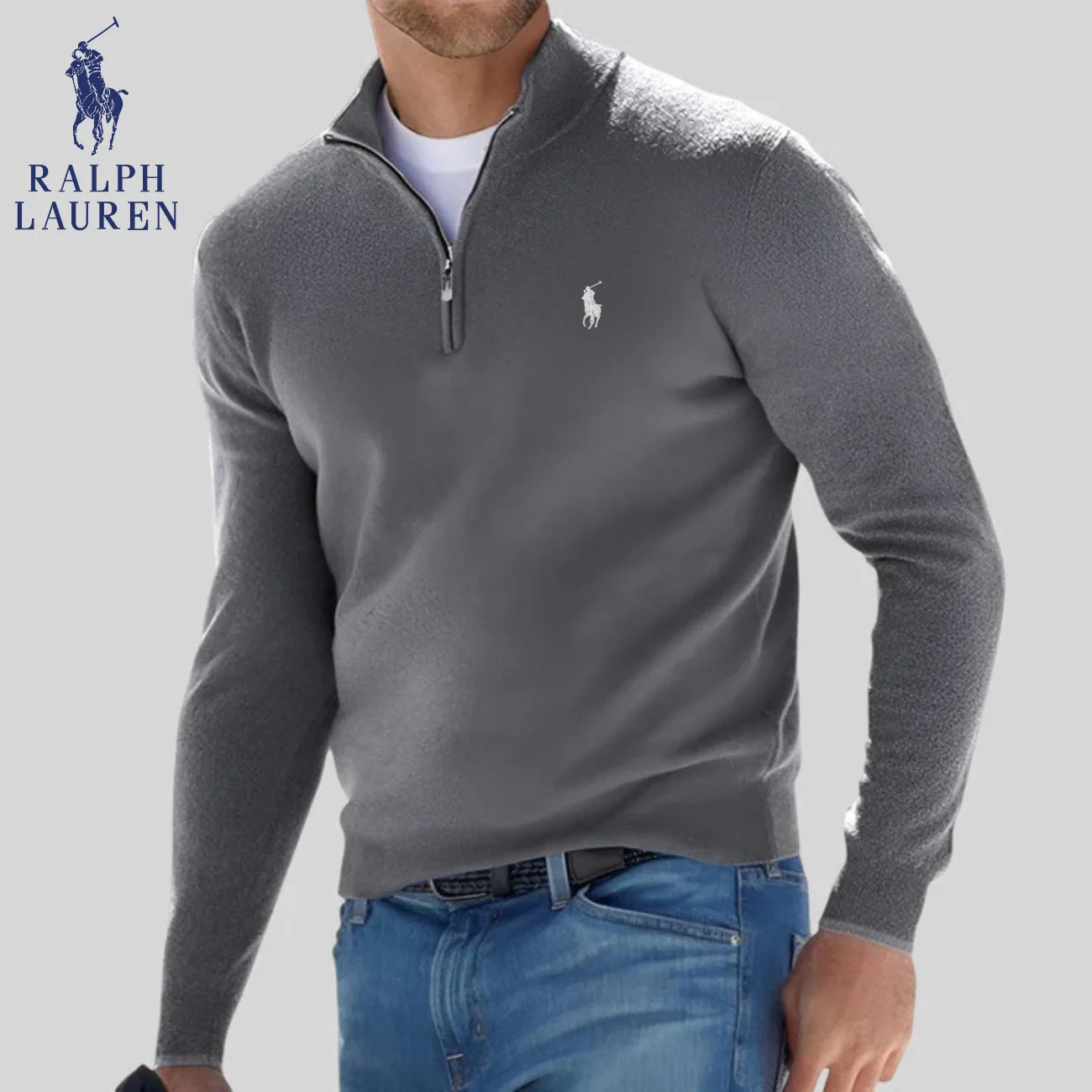 Half-Zipped Sweater || CLEARANCE SALE - Image 5