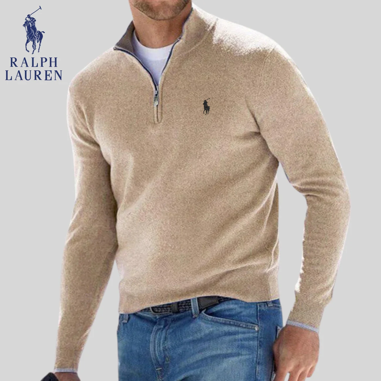 Half-Zipped Sweater || CLEARANCE SALE - Image 6