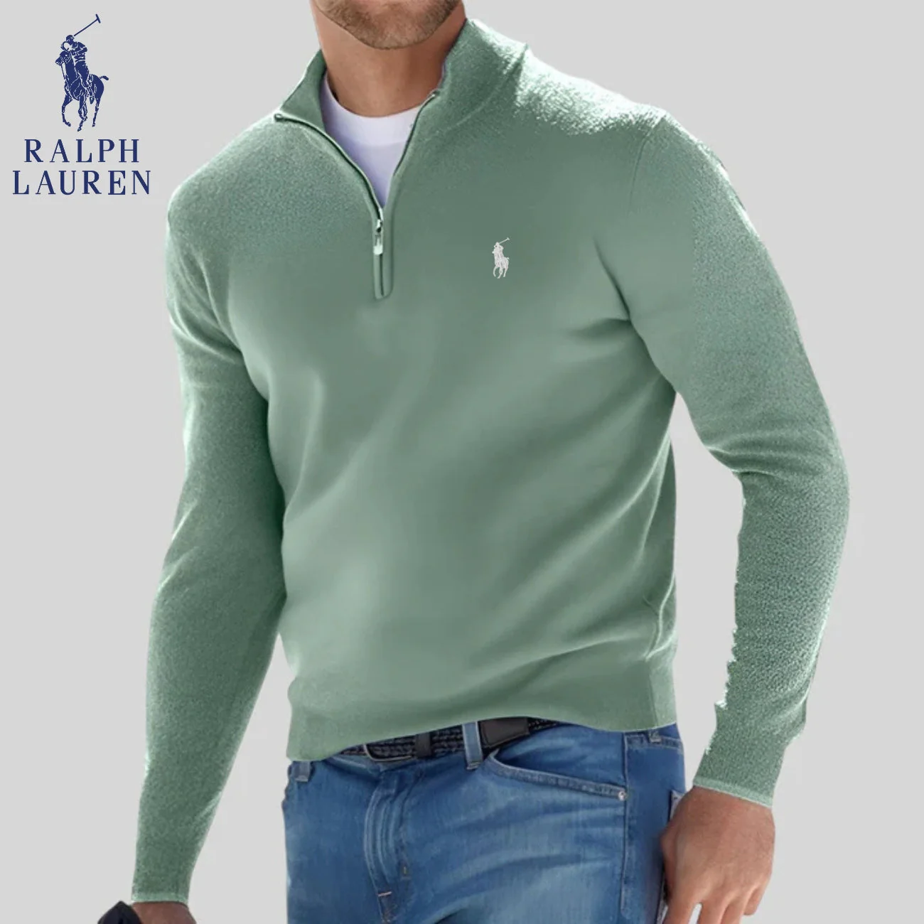 Half-Zipped Sweater || CLEARANCE SALE - Image 7