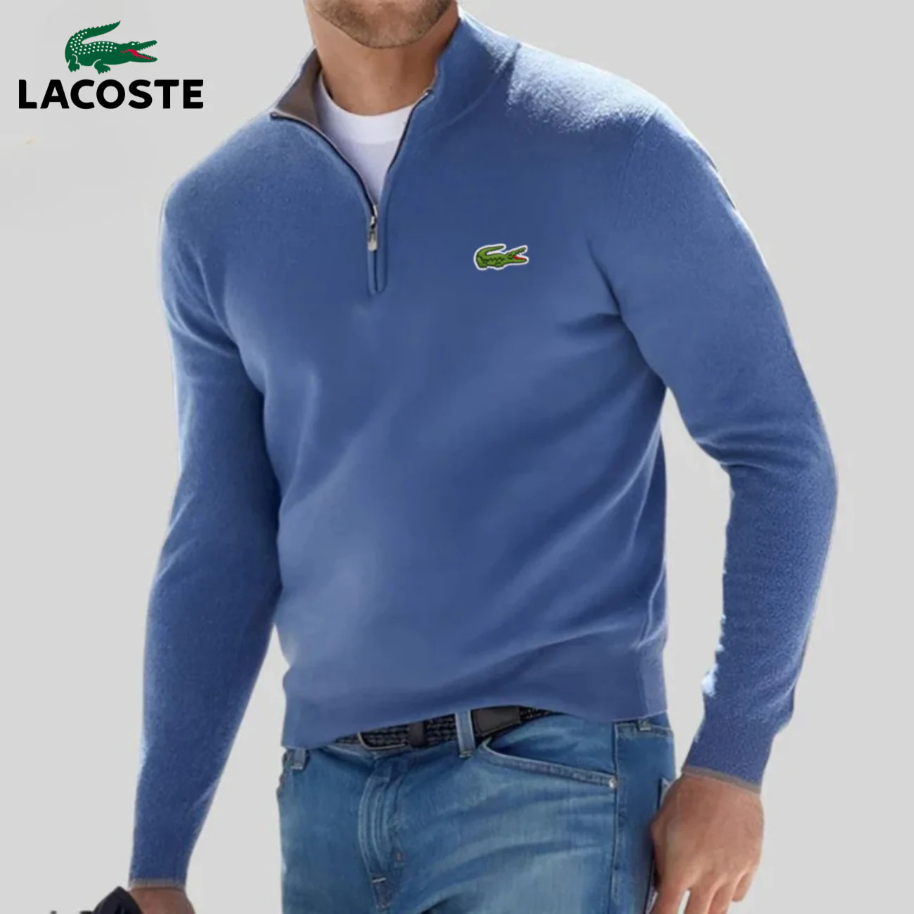 Half-Zipped Sweater || CLEARANCE SALE