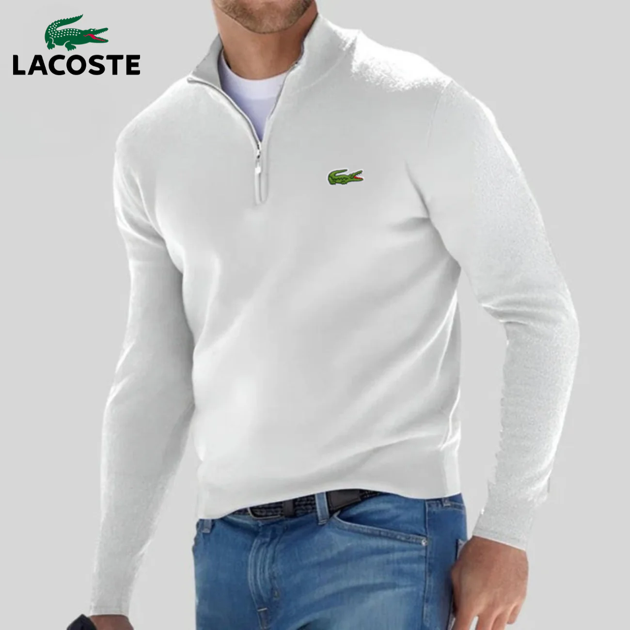 Half-Zipped Sweater || CLEARANCE SALE - Image 3