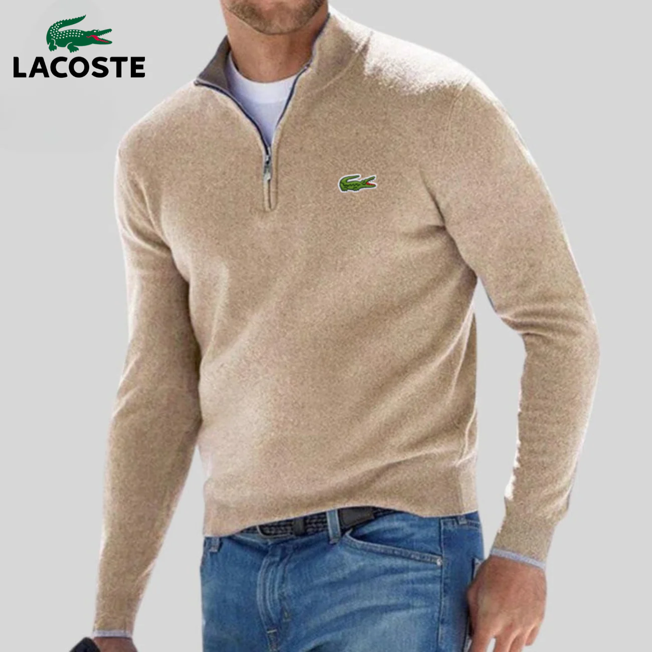 Half-Zipped Sweater || CLEARANCE SALE - Image 6