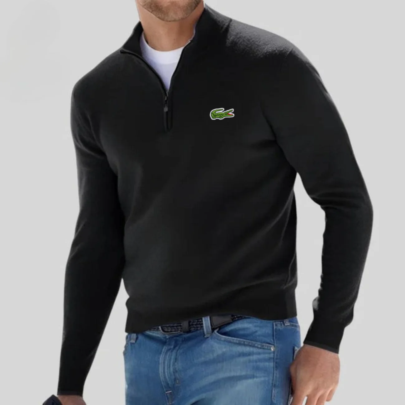 Half-Zipped Sweater || CLEARANCE SALE - Image 2