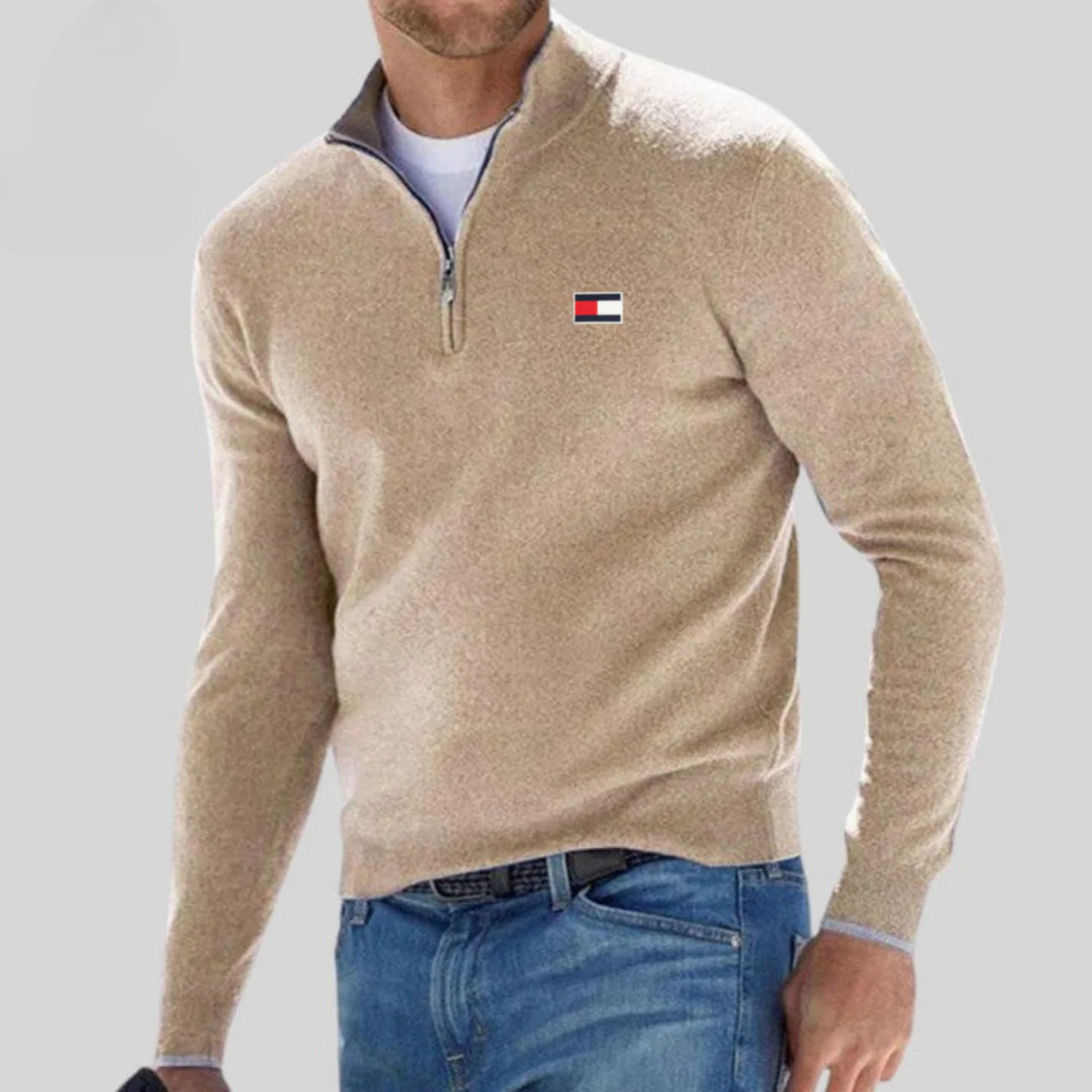 Half-Zipped Sweater || CLEARANCE SALE - Image 6
