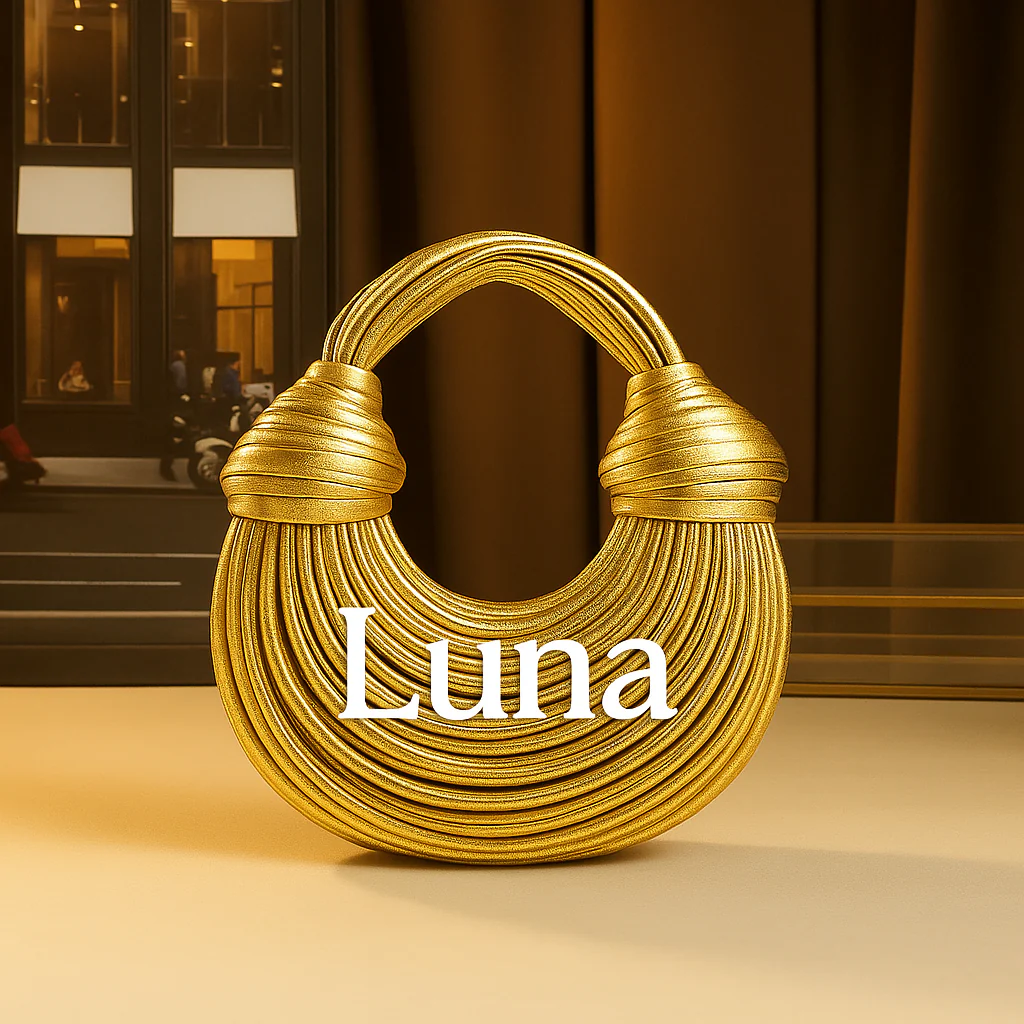 Luna Woven Clutch - Image 9