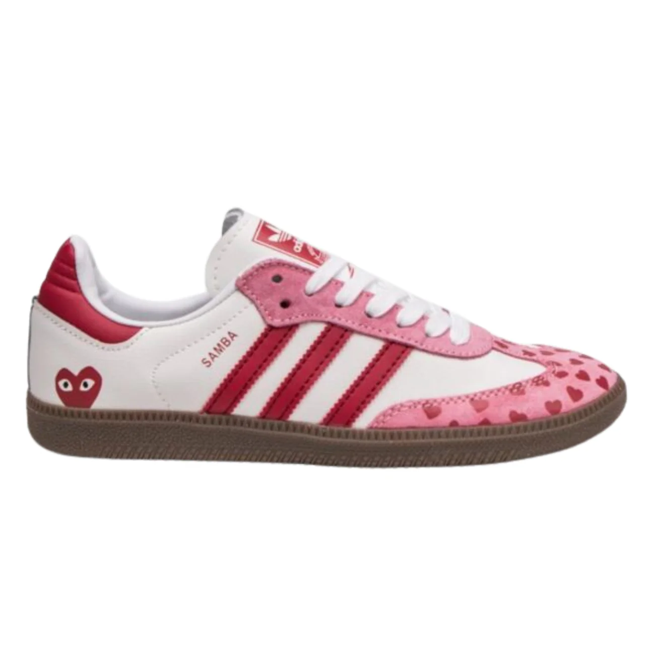 Heart-Patterned Samba Sneakers - Clearnace Sale