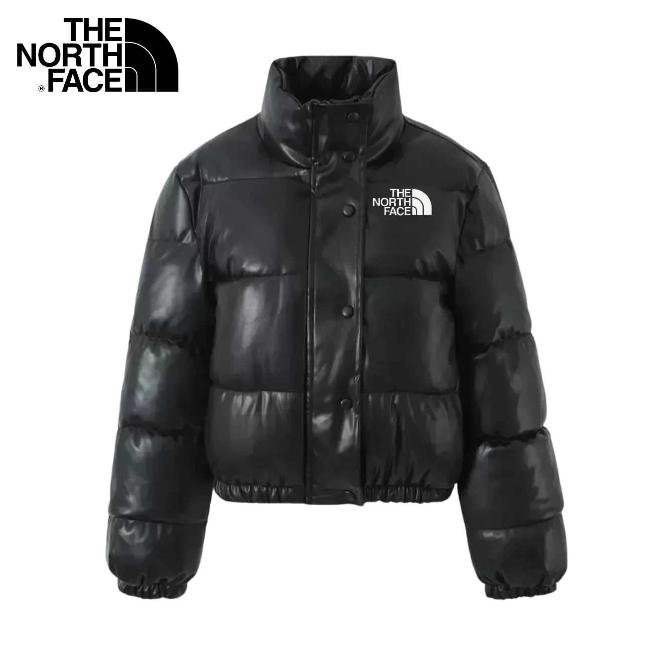 High-Gloss Puffer Jacket || Clearance Sale