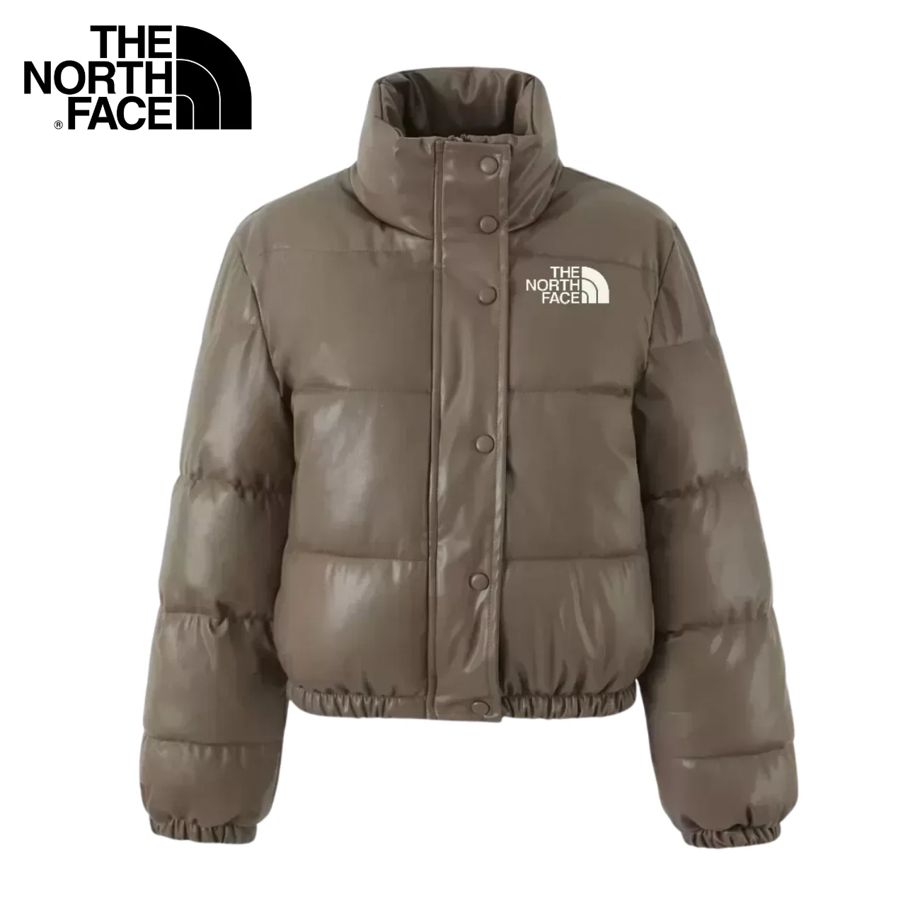 High-Gloss Puffer Jacket || Clearance Sale - Image 2