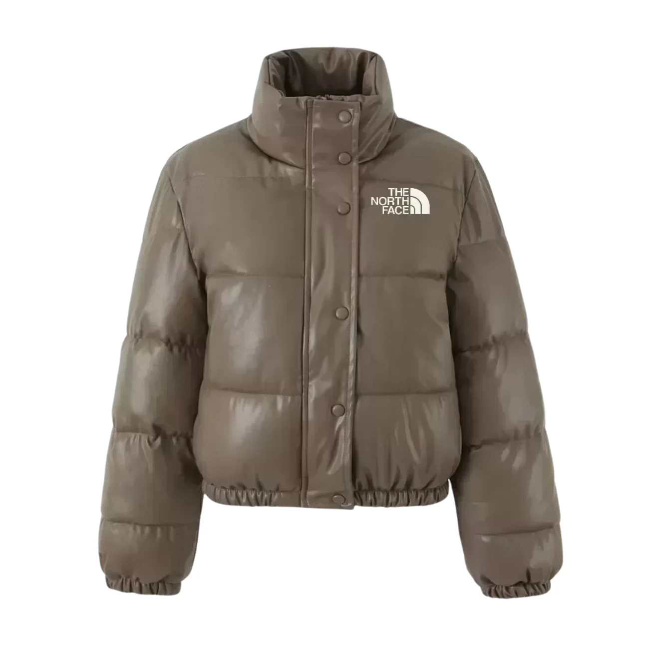 High-Gloss Puffer Jacket - Clearance Sale - Image 2