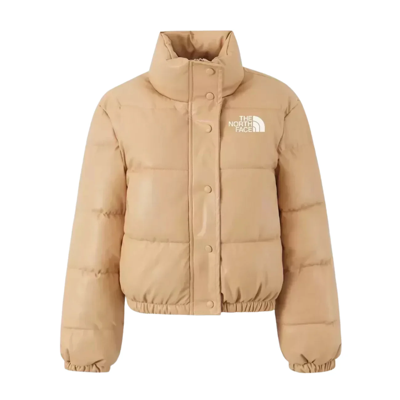 High-Gloss Puffer Jacket - Clearance Sale - Image 3