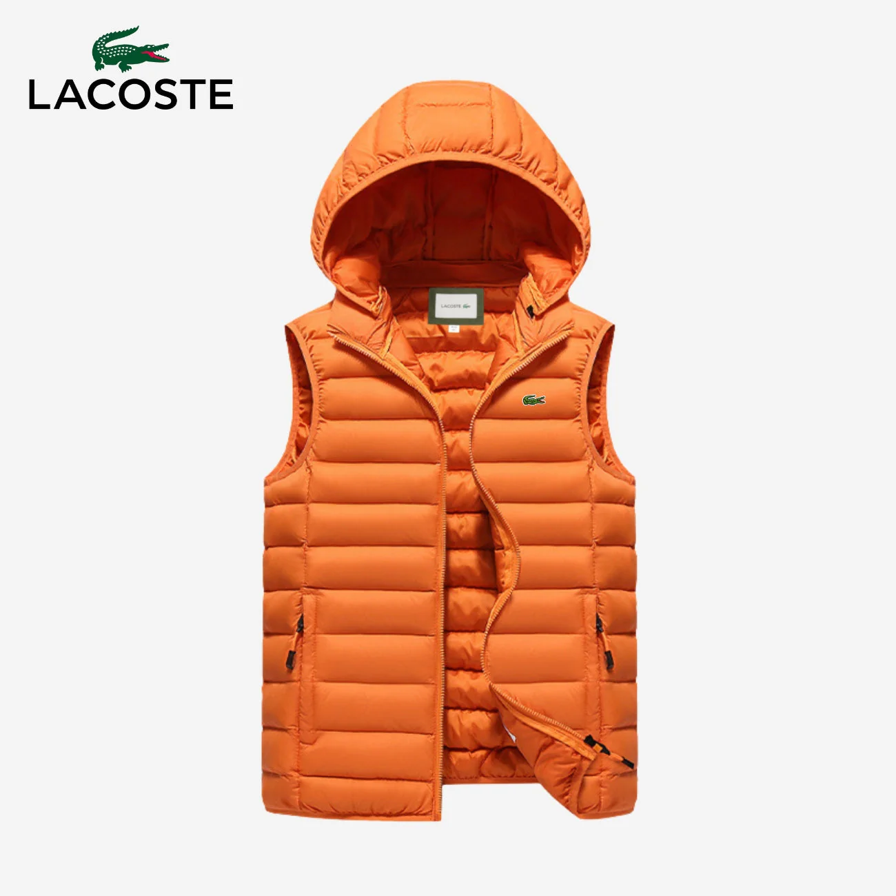 Hooded Puffer Vest || CLEARANCE SALE - Image 10