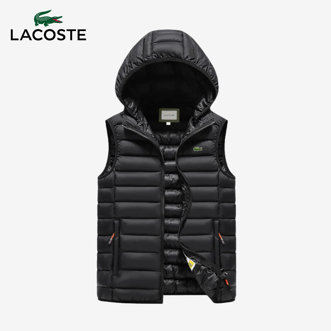 Hooded Puffer Vest || CLEARANCE SALE - Image 4