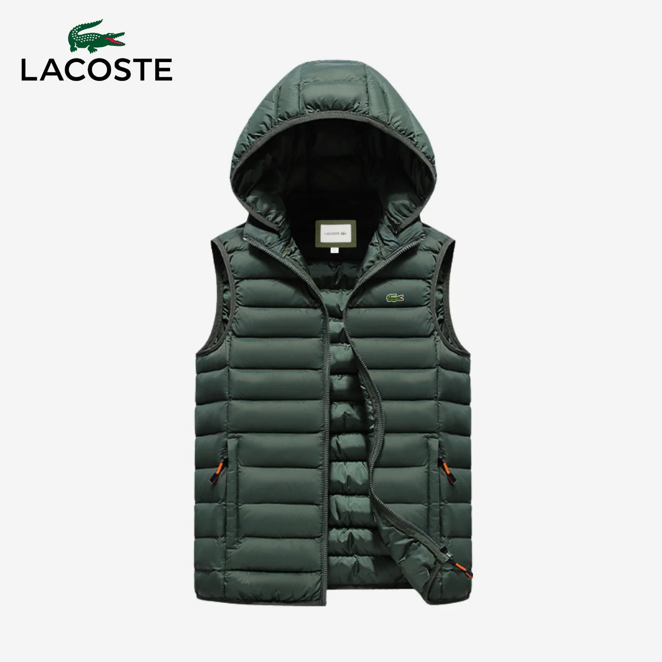 Hooded Puffer Vest || CLEARANCE SALE - Image 5