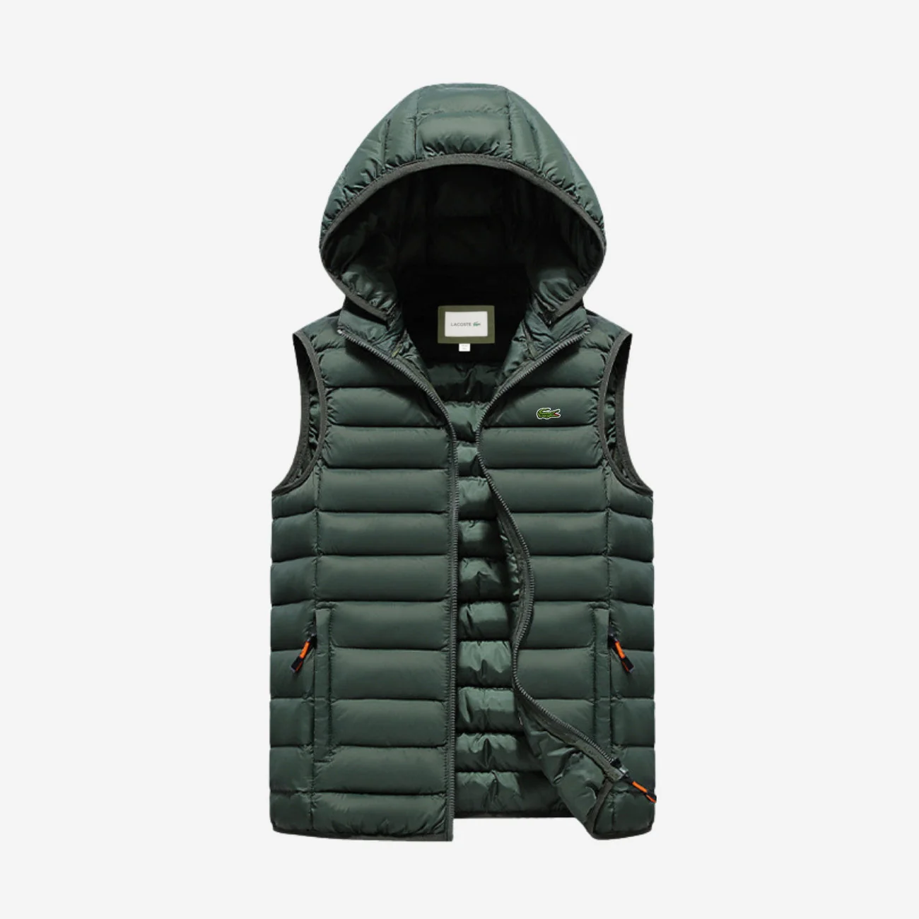 Hooded Puffer Vest - FINAL SALE - Image 5