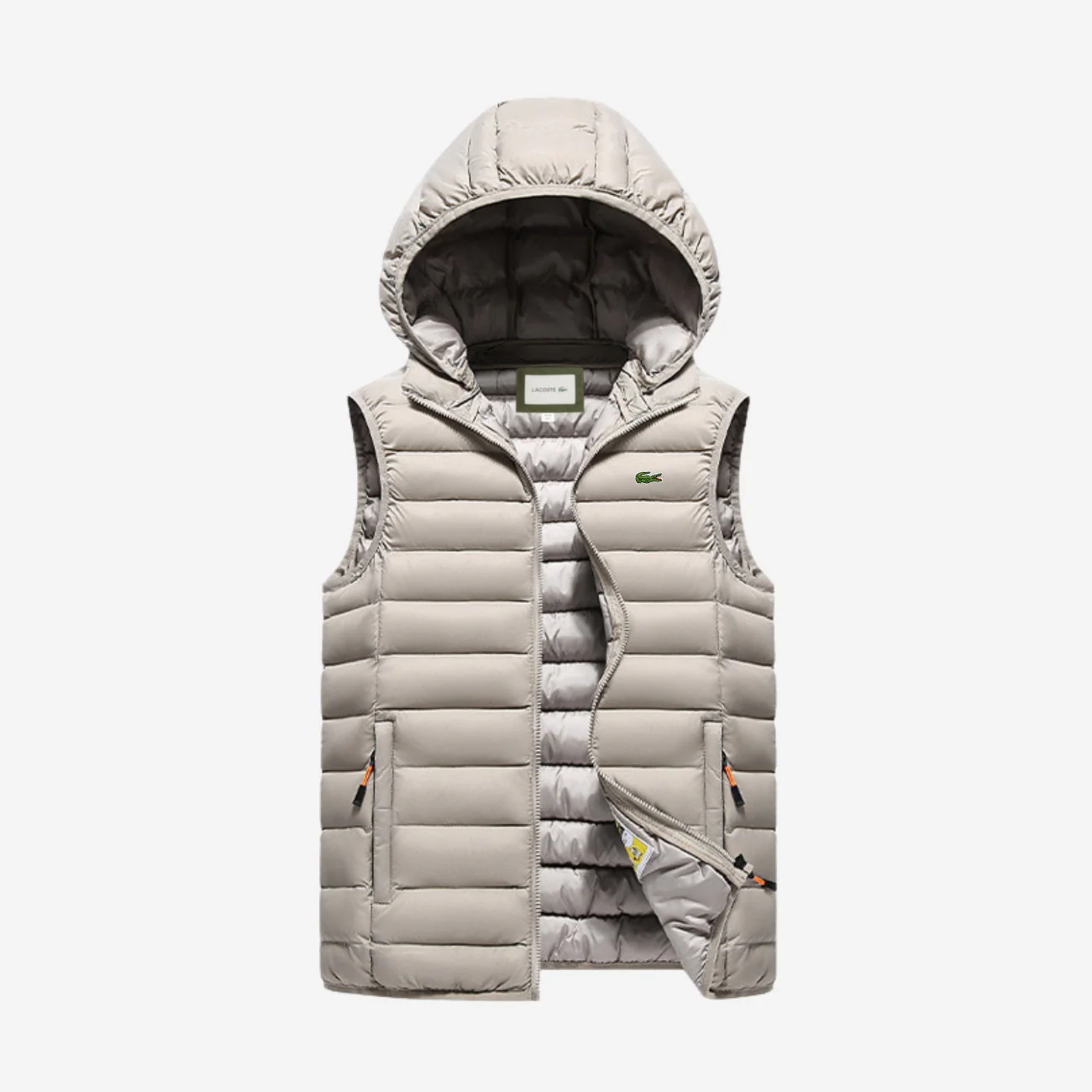 Hooded Puffer Vest - FINAL SALE - Image 6