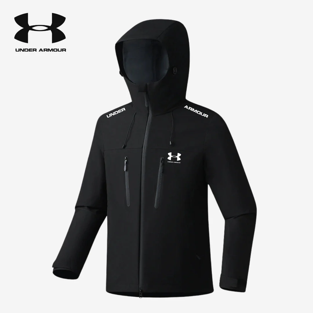 Hooded Waterproof Jacket - UNISEX || COLLECTION CLEARANCE - Image 2