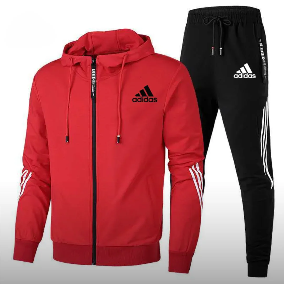 Modern Athletic Hoodie & Jogger Set || Clearance Sale - Image 4