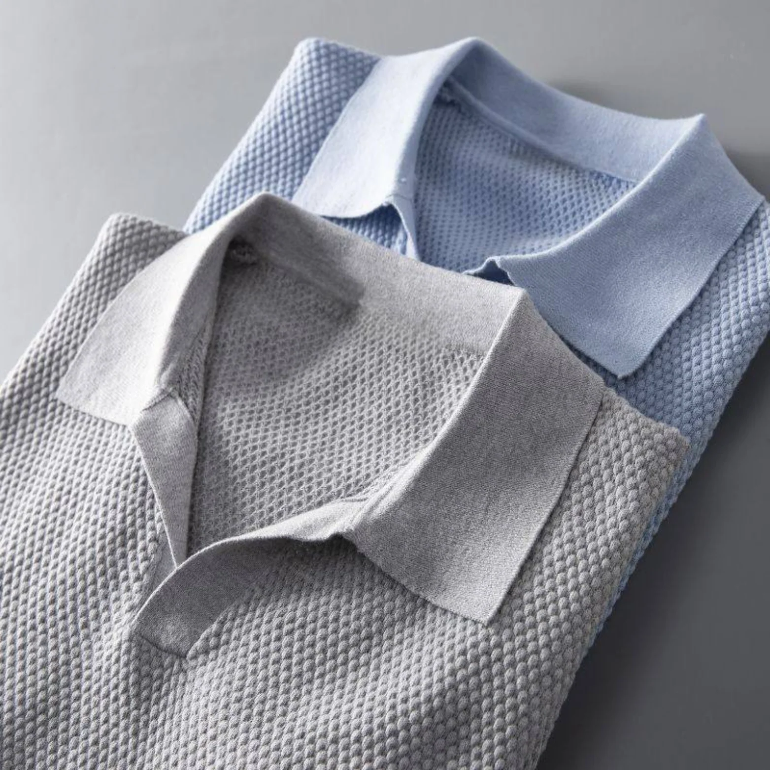 Hudson Waffle Knit Polo - Image 10