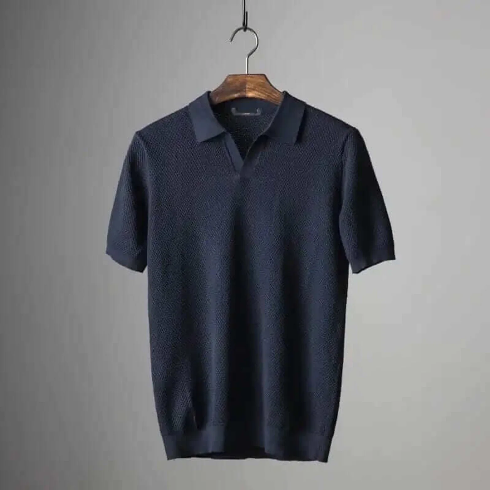 Hudson Waffle Knit Polo - Image 14