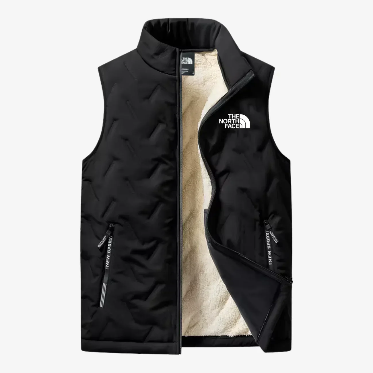 Insulated Fleece Lined Sleeveless Vest || Clearance Sale
