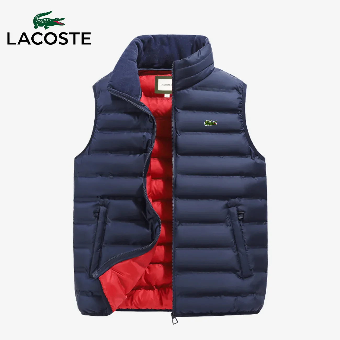Insulated Zip-Up Vest || Clearance Sale