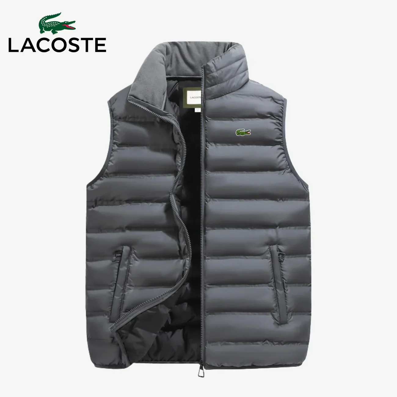 Insulated Zip-Up Vest || Clearance Sale - Image 4