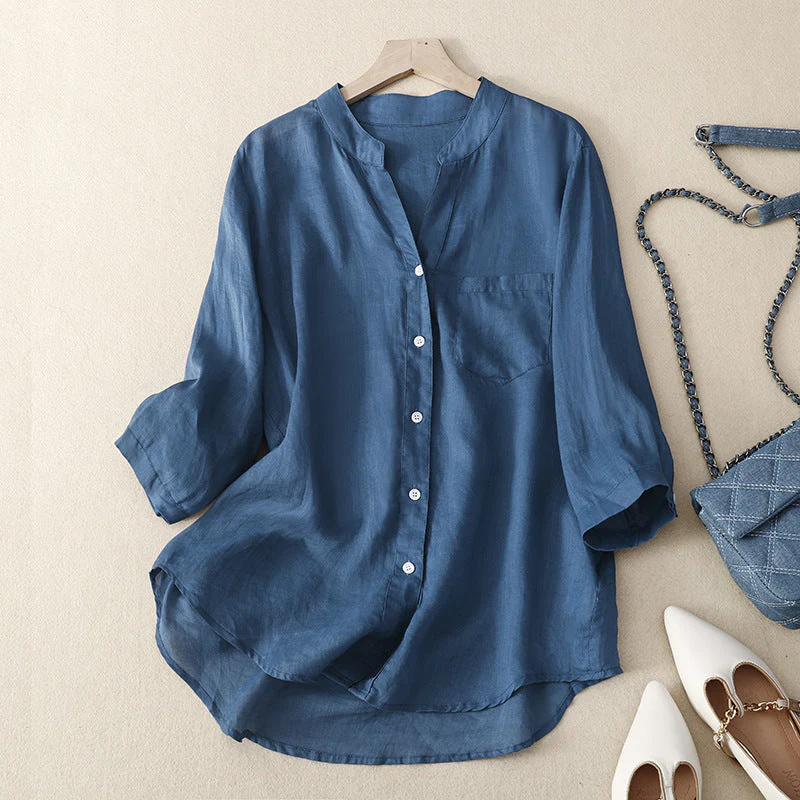 JULIA LINEN SHIRT - Image 3