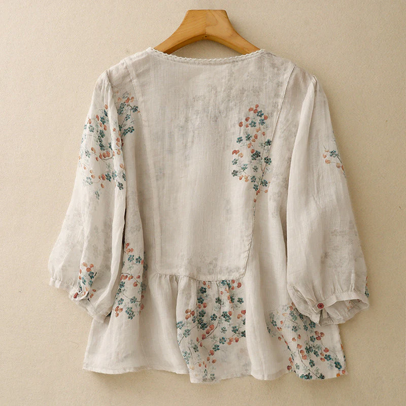 KALA LINEN BLOUSE - Image 4
