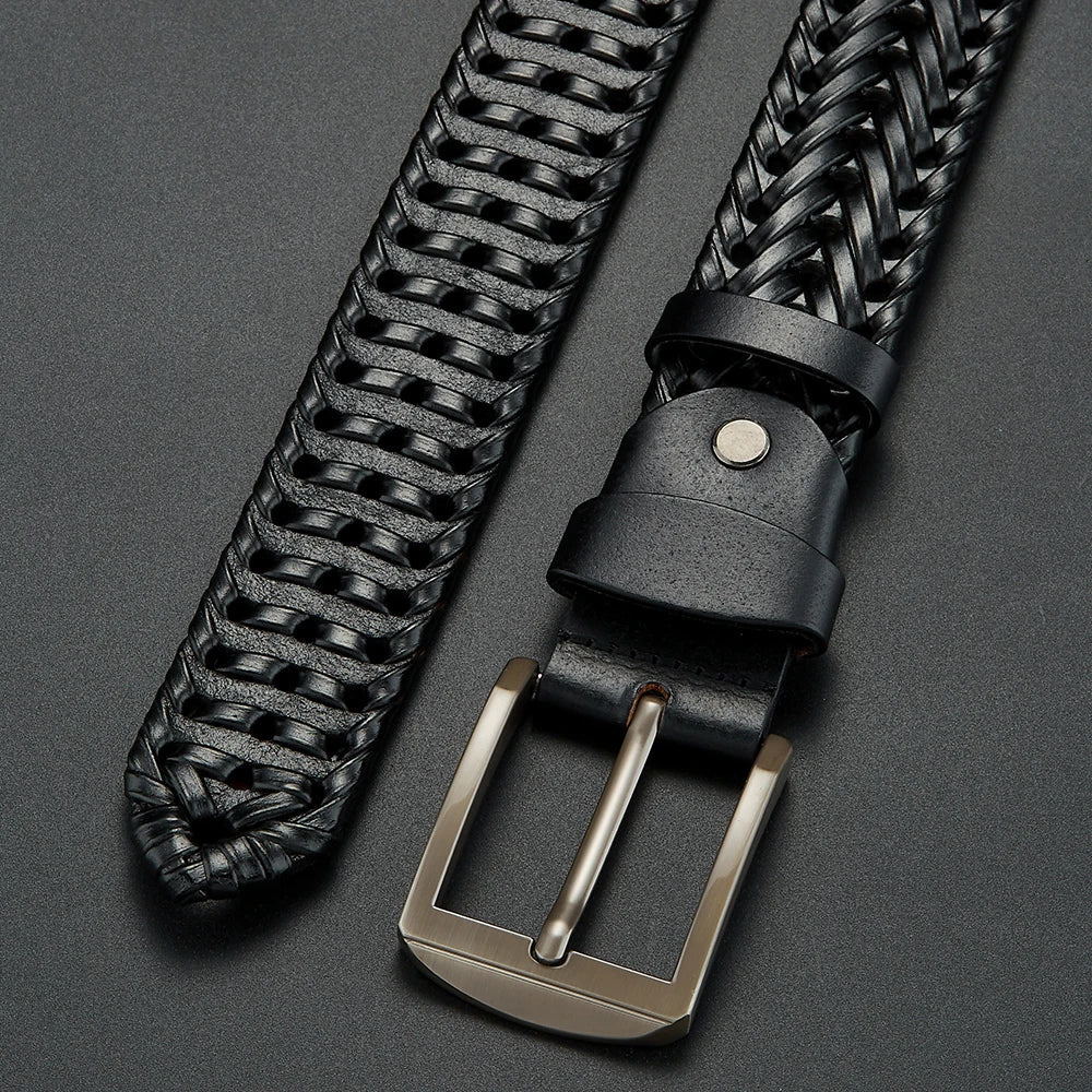 Kingsley Woven Leather Belt - Image 10
