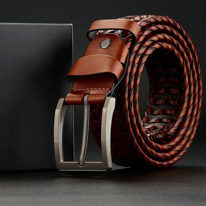 Kingsley Woven Leather Belt - Image 11