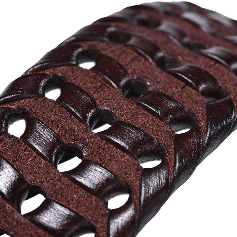 Kingsley Woven Leather Belt - Image 12
