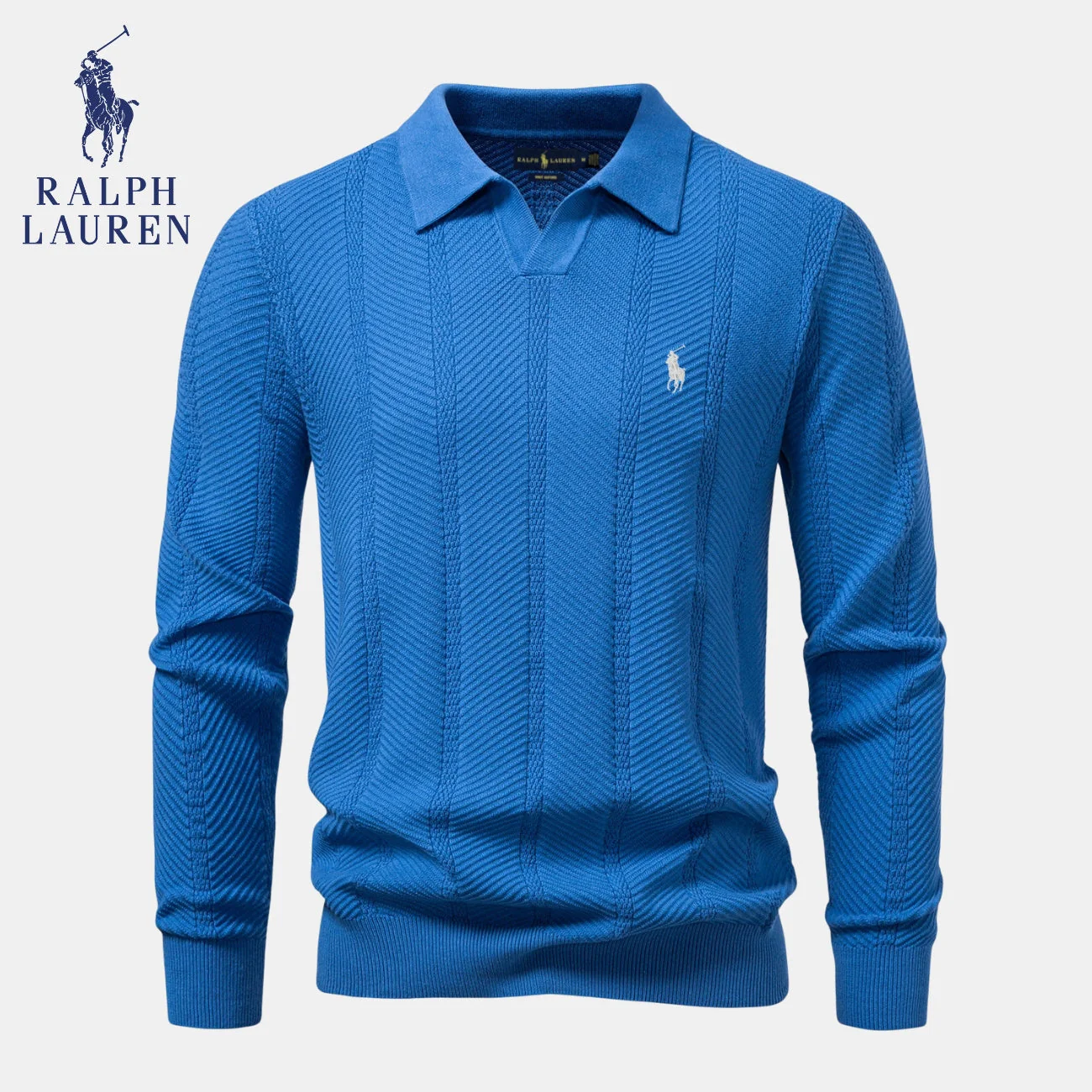 Knitted Polo Sweater || CLEARANCE SALE - Image 6