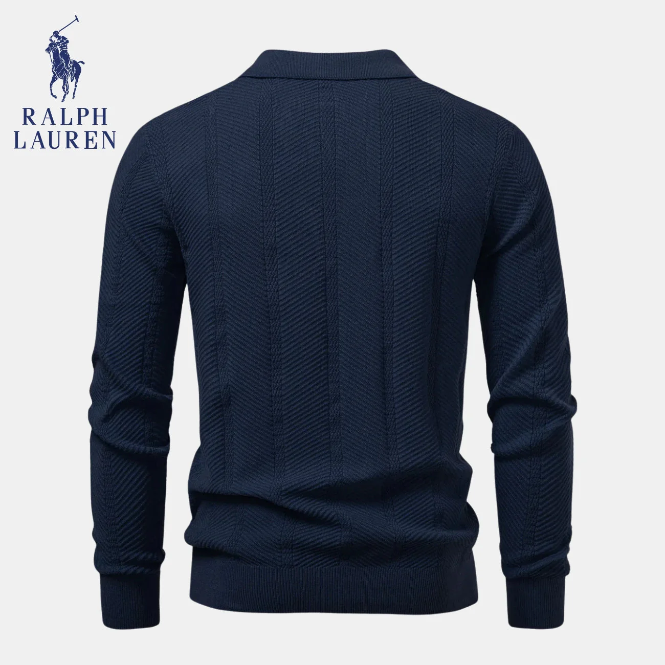 Knitted Polo Sweater || CLEARANCE SALE - Image 7